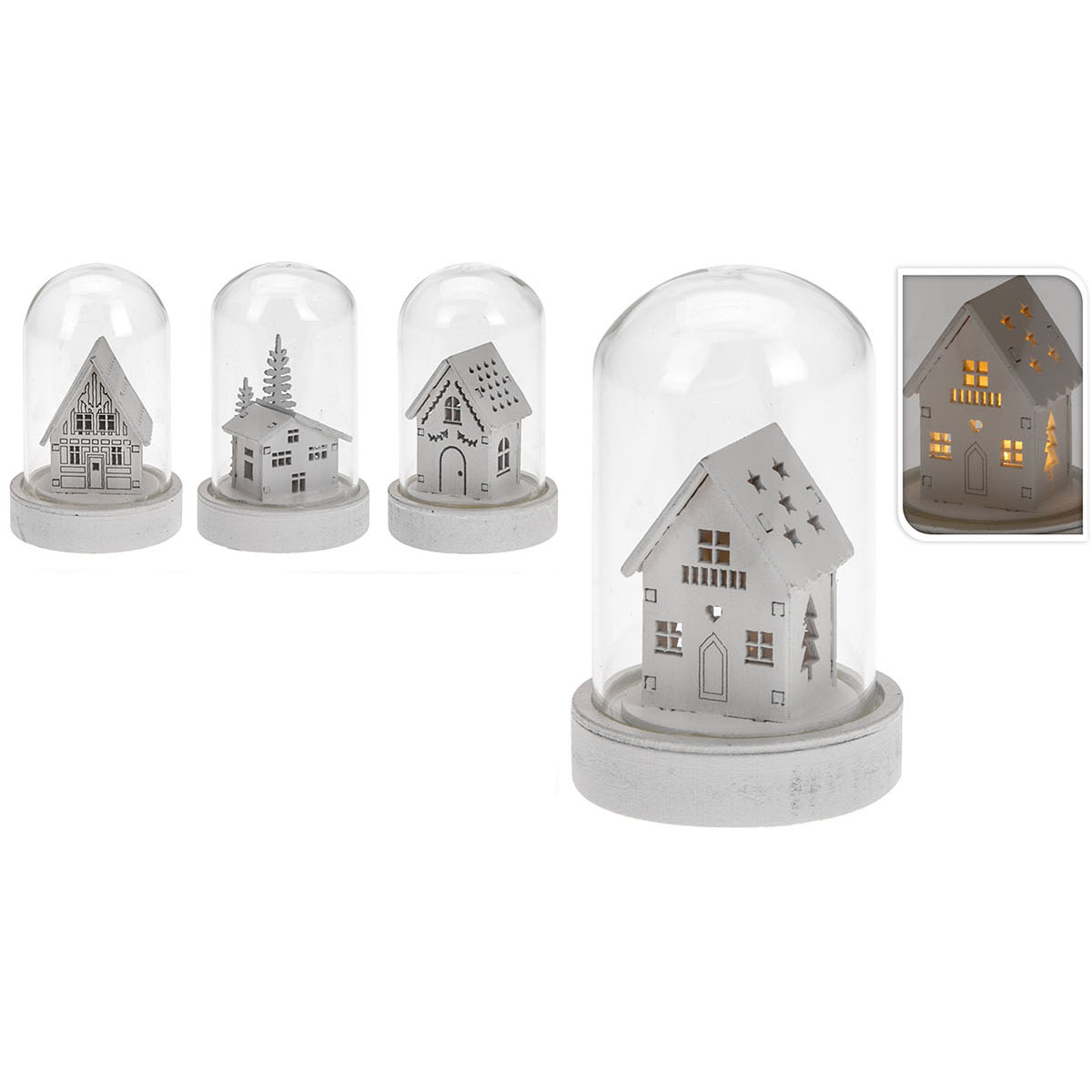 Camino LED Con Effetto Fiamma 41x35cm - Atmosfera Accogliente