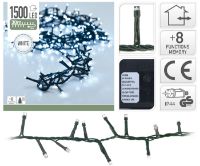 Immagine di Luci di Natale 1500 Led - Luce Fredda