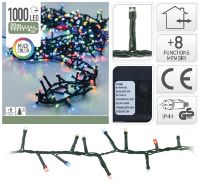 Immagine di Luci di Natale 1000 Led - Multicolor