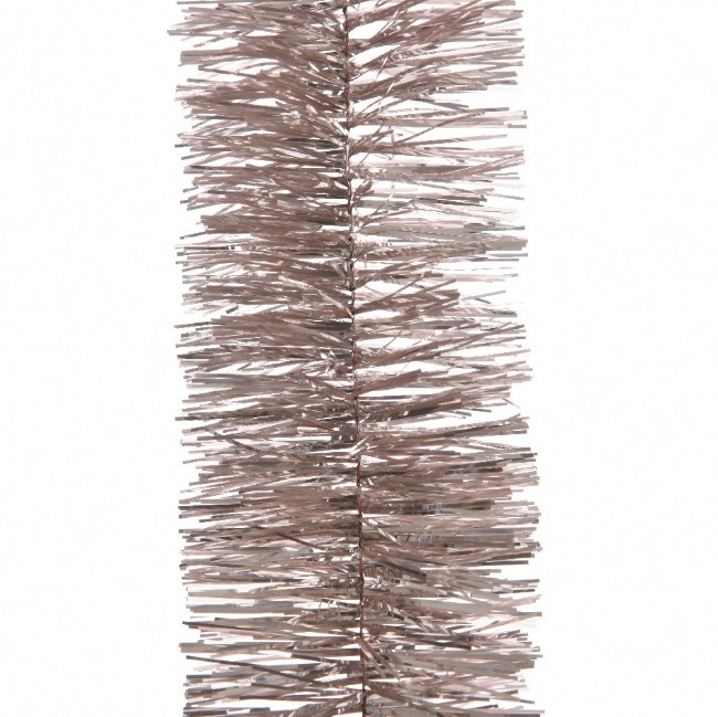 Filo Decorativo Natalizio 270cm Rosa Cipria