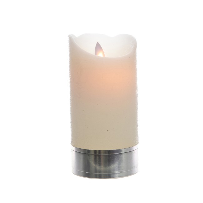 Immagine di Candela a Batteria con Fiamma 15cm 