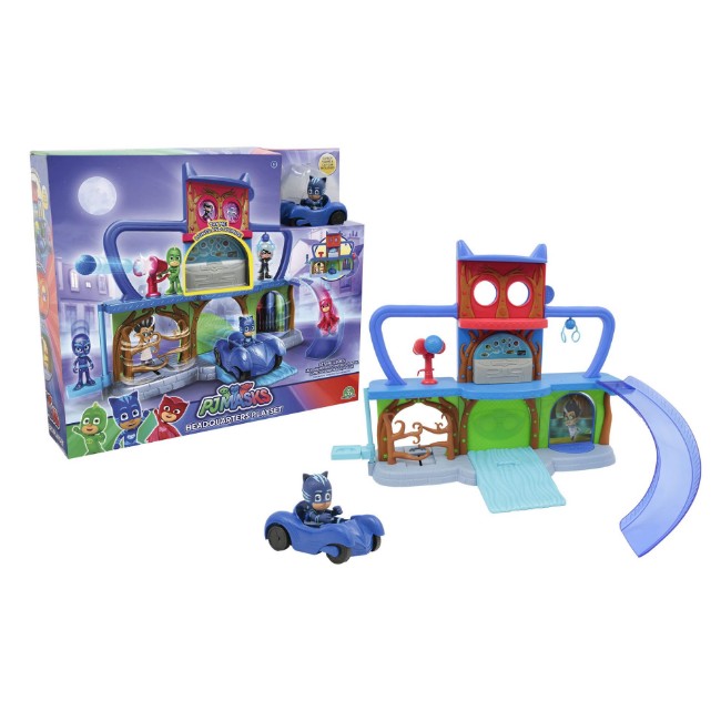 PJ MASKS - Quartier Generale Multifunzioni - Cartoon Village