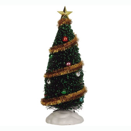 Immagine di Albero di Natale Verde Brillante 04492 - Altezza 25,5 cm