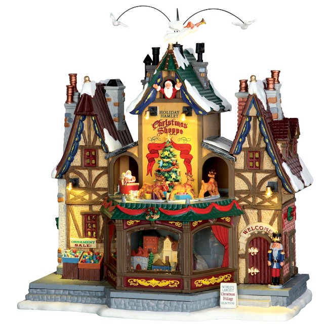 Immagine di Lemax Holiday Hamlet Christmas Shoppe - 55026