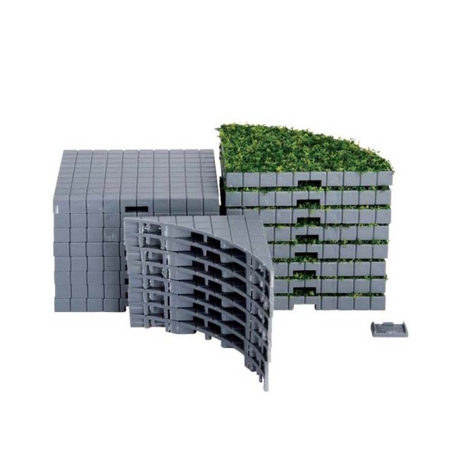 Immagine di Plaza System (Grey, Round Grass) - 24 pz - 64108