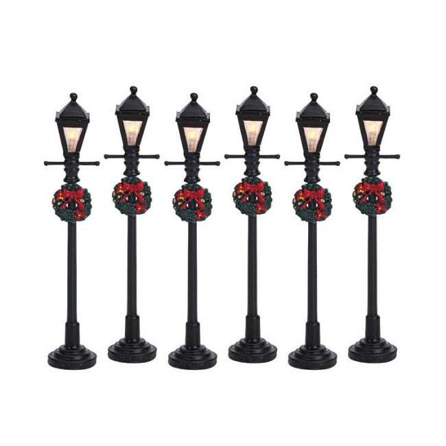 Immagine di Gas Lantern Street Lamp 6pz - 64499