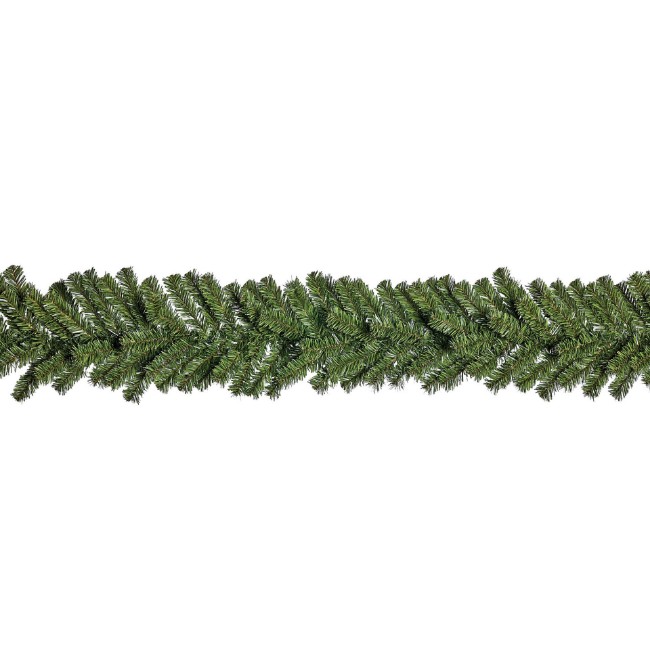 Immagine di Ghirlanda Verde Natalizia 270 x 25 cm 
