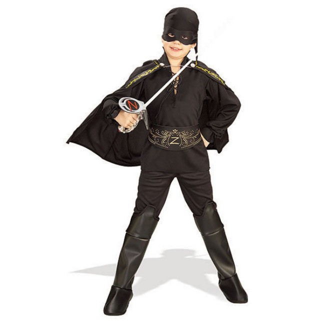 CARNEVALE vestito di Zorro completo di accessori - Tutto per i bambini In  vendita a Pavia