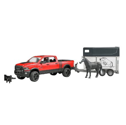 Immagine di Pick Up Ram 2500 con Rimorchio e Cavallo 
