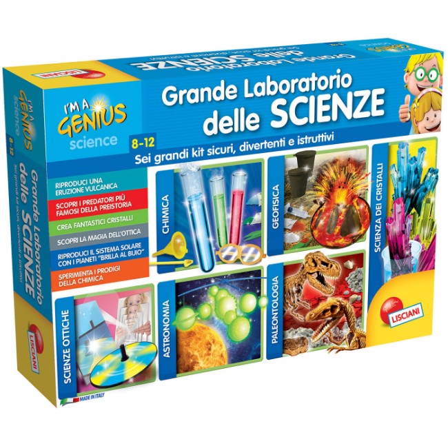 Lisciani Giochi Super Laboratorio Dei Primi 101 Esperimenti Gioco