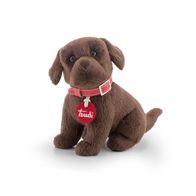 Immagine di Peluche Cane Labrador Cioccolato 20cm 