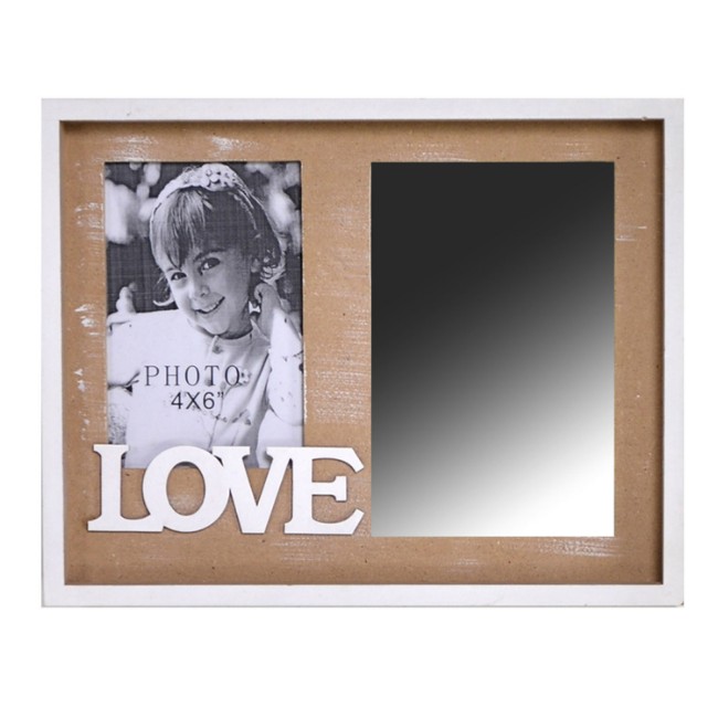 Cornice Portafoto In MDF E Vetro 30x40 Cm – Stile Basic, Colore Argento, Per Parete, Da TemaDecor, Facile Da Appendere, Finitura Liscia, Elegante E Semplice - 4