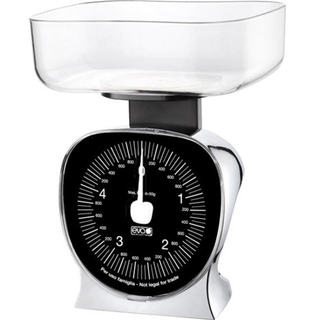 Immagine di Bilancia Analogica Cromata da Cucina 
