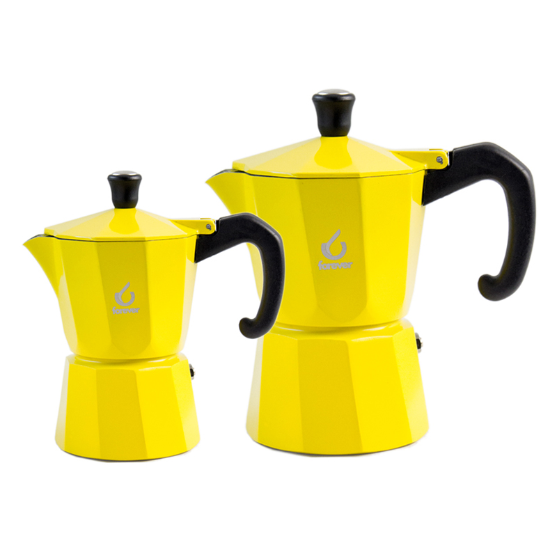 CAFFETTIERA MISS ORZI FOREVER 2 TAZZE ORZIERA ALLUMINIO PER INDUZIONE