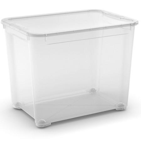 Immagine di Contenitore Multiuso Trasparente con Ruote T Box XL 