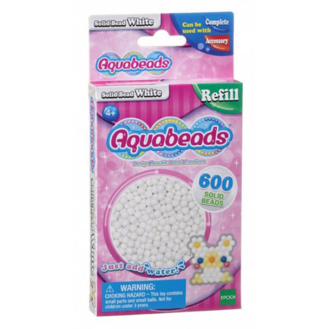 Immagine di Aquabeads Solid Beads White Perle 600 