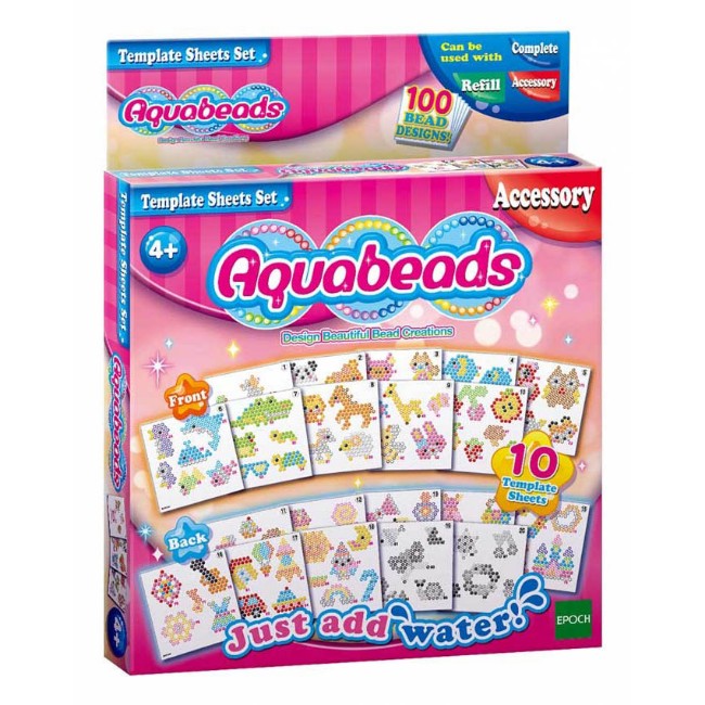 Immagine di Aquabeads Template Sheet Set 