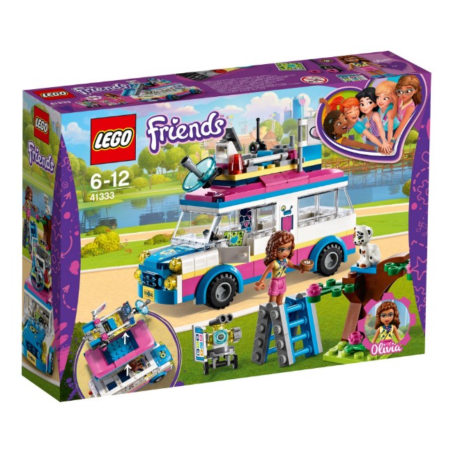 Immagine di LEGO Friends Il veicolo delle missioni di Olivia 41333 