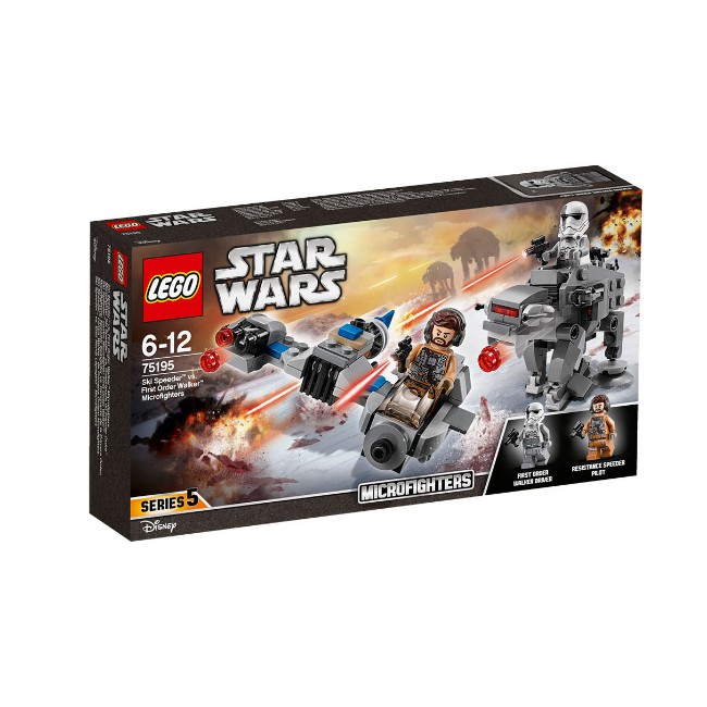 Immagine di LEGO Star Wars Ski Speeder contro Microfighter First Order Walker 75195 