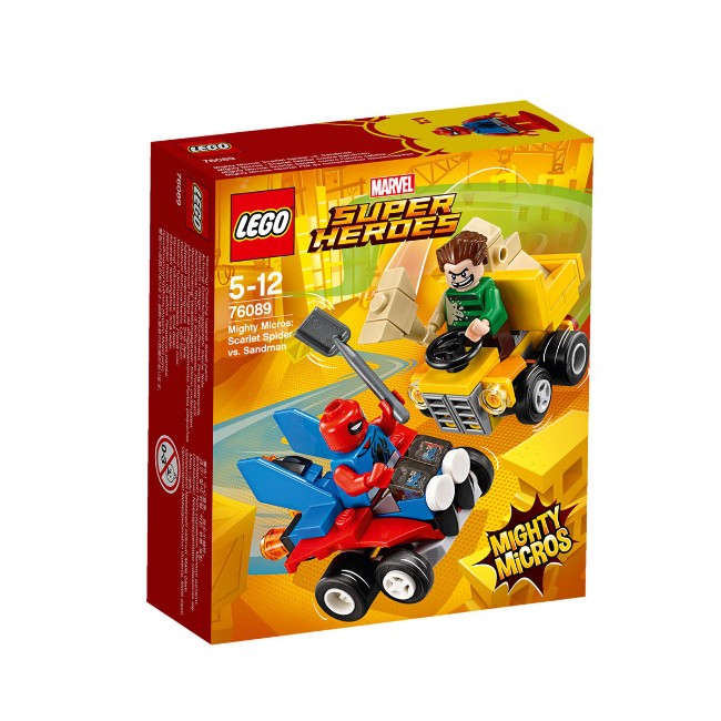 Immagine di LEGO Marvel Super Heroes Mighty Micros: Scarlet Spider contro l'Uomo sabbia 76089 