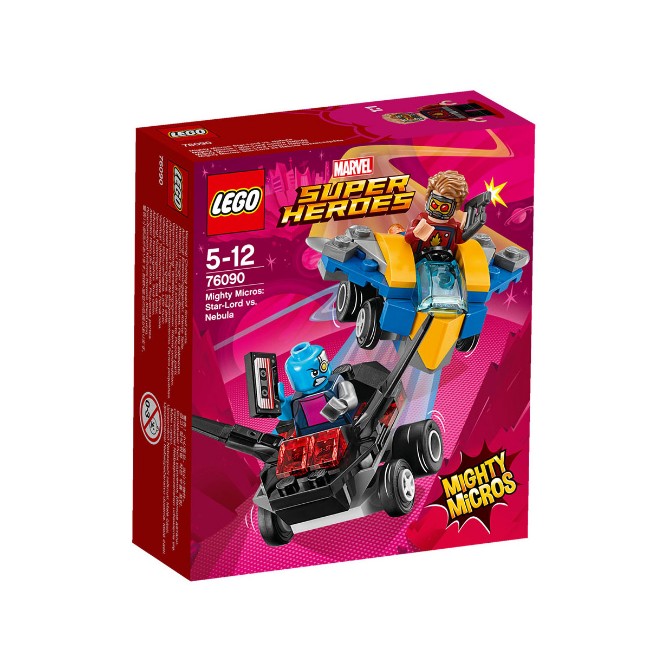 Immagine di LEGO Marvel Super Heroes Mighty Micros: Star-Lord contro Nebula 76090 