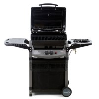 Immagine di Barbecue a Gas Piùsaporillo Cottura a Pietra Lavica