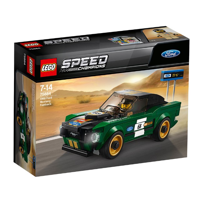 Immagine di LEGO Speed Champions 1968 Ford Mustang Fastback 75884 