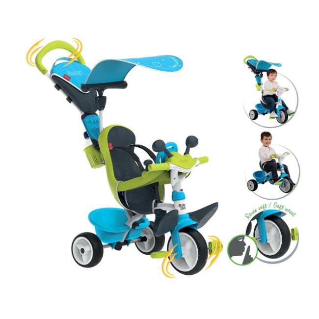 Immagine di Triciclo Evolutivo 4 in 1 Baby Driver Confort Boy 