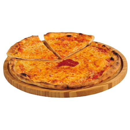 Immagine di Tagliere Pizza in legno di Bambù ⌀32cm 