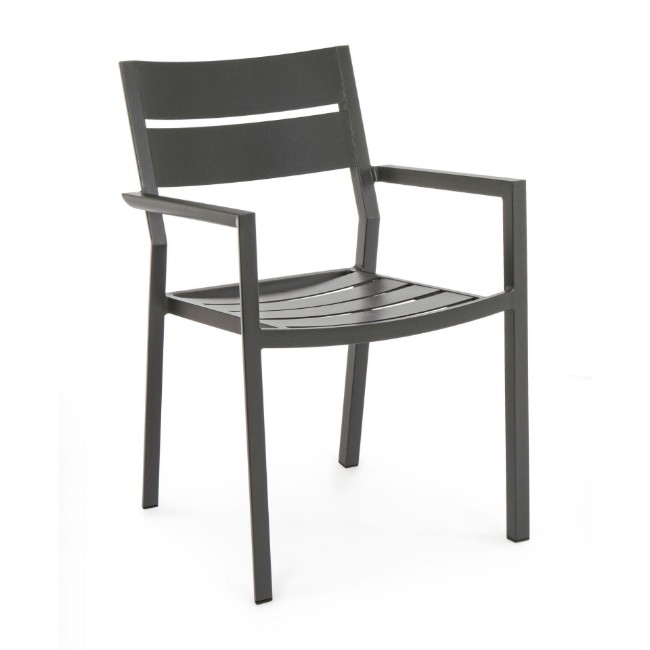 Paniate - Sedia con Braccioli Skipper Antracite Bizzotto in offerta da ...