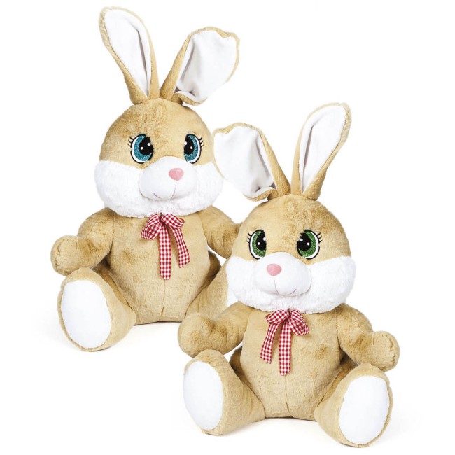Immagine di Peluche Coniglietto Bunny con Occhi Glitter 