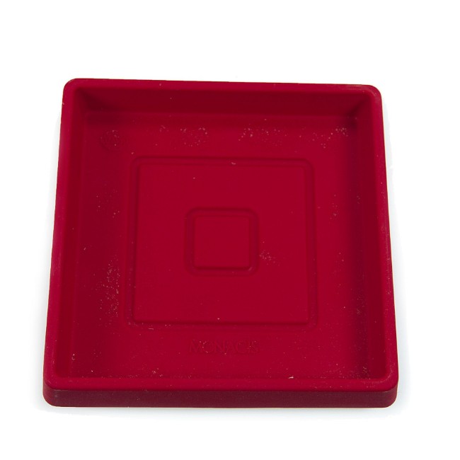 Immagine di Sottovaso Adone Square Bordeaux 23x23cm 