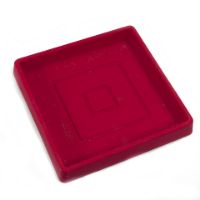 Immagine di Sottovaso Adone Square Bordeaux 23x23cm 