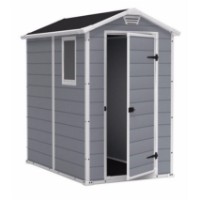 Immagine di Keter Casetta da Giardino Porta Attrezzi in Resina Manor 4x6 Grey