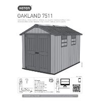 Immagine di Casetta Oakland 7511 in DuoTech 6,5 m² 