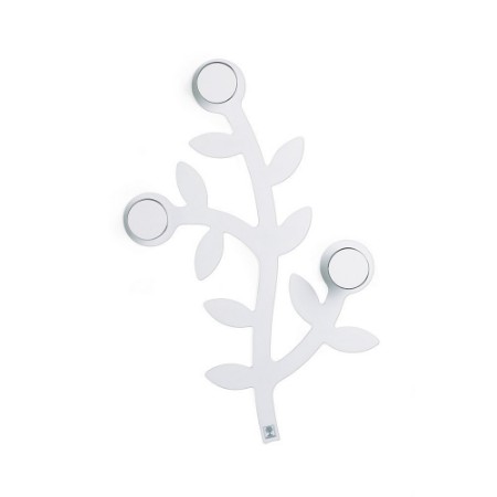 Immagine di Foppapedretti Appendiabiti da Parete ad Albero Bianco