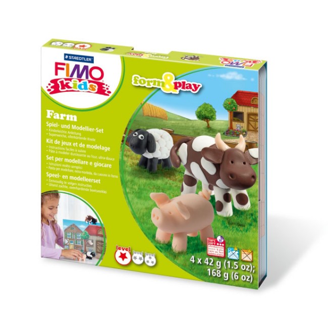 Immagine di Fimo-Kids Form&Play Fattoria 