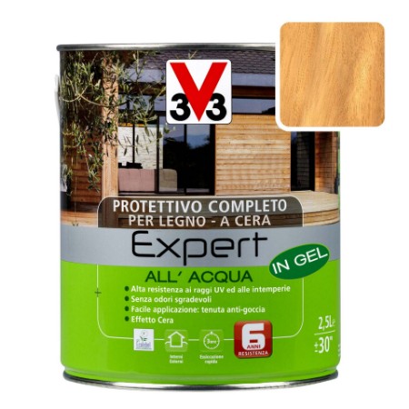 Immagine di Protettivo Completo All'Acqua 2,5 Lt Noce Chiaro 