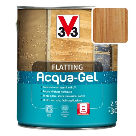 Immagine di Flatting Acqua-Gel 2,5 Lt Noce Medio 