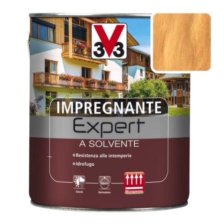 Immagine di Impregnante A Solvente Expert 2,5 Lt Noce Chiaro 