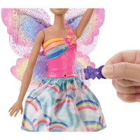 Barbie Dreamtopia Fatina Con Ali Magiche Volanti, Bambola 16 Cm, FRB09