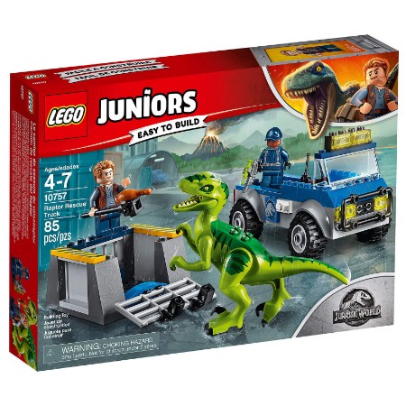 Immagine di LEGO Juniors Camion per il soccorso di Velociraptor 10757 