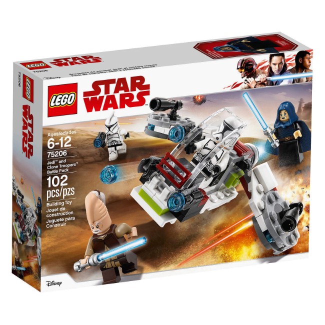 Immagine di LEGO Star Wars Battle Pack Jedi e Clone Troopers 75206 