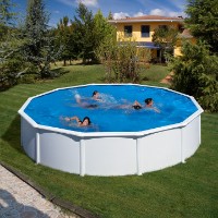 Piscina Rotonda Fidji KIT550ECO - 550x120cm Gre