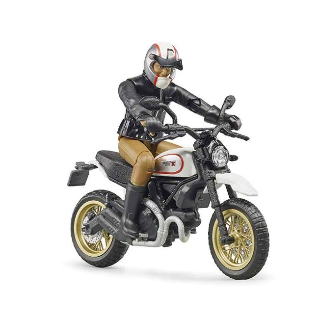 Immagine di Moto Ducati Scrambler Desert Sled con Pilota 63051 