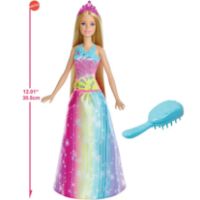 Immagine di Barbie Dreamtopia Principessa Pettina e Brilla con Luci e Suoni 