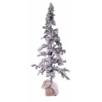 Immagine di Albero di Natale Innevato con Led 65 cm