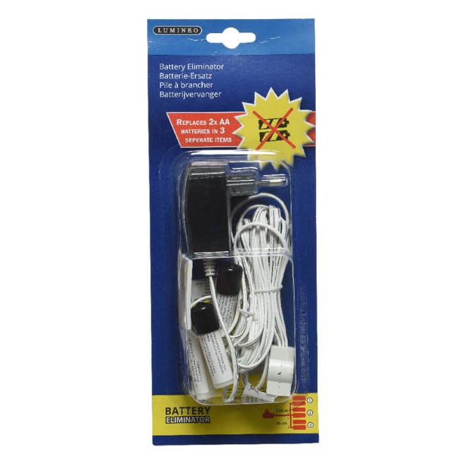 Immagine di Adattatore per Batterie 2 x AA 3v 