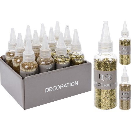 Immagine di Bottiglia Glitter Oro