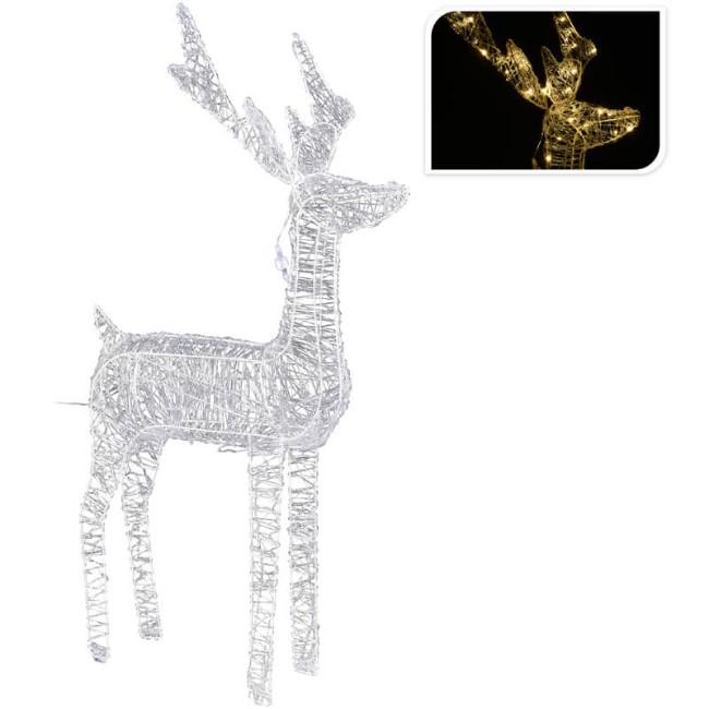 Paniate - Renna 3D 120 Micro Led (120 cm) Paniate Design in offerta da ...
